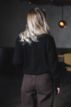 Vanille Wool Sweater Black