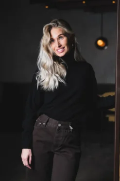 Vanille Wool Sweater Black