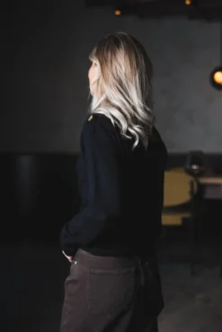 Vanille Wool Sweater Black