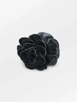 Velvet Peromia Hair Claw Black