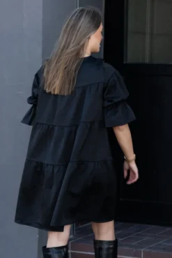 Vesta Dress Black