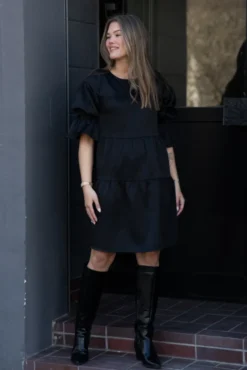 Vesta Dress Black