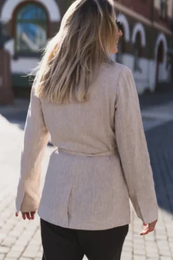 Viana Ginia Blazer Sand Melange