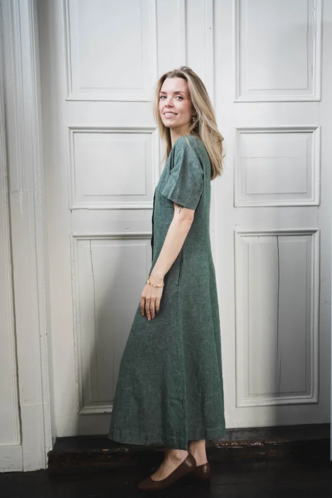 Viana Ginia 2/4 Dress Laurel W Melange