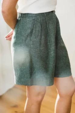 Viana Ginia HW Shorts Laurel W Melange