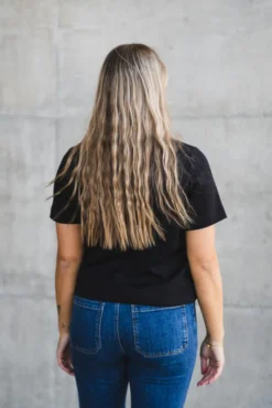 Vincent Logo T-Shirt Black