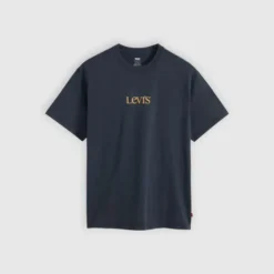 Vintage Fit Graphic Tee Logo Nightfall Navy Jersey