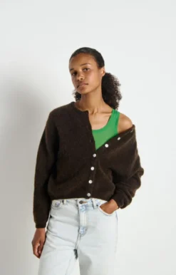 Vitow Cardigan Coffee Melange