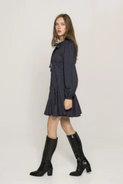 Vivienne Dress Pinstripe