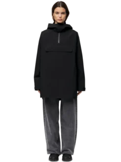 Voss Poncho Black