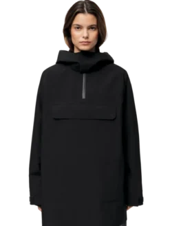 Voss Poncho Black