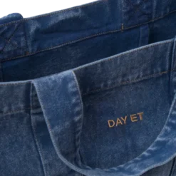 Washed Denim Cross Body Medium Denim