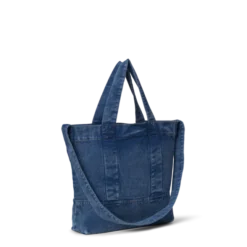 Washed Denim Cross Body Medium Denim