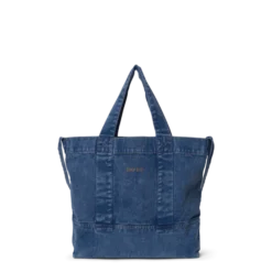 Washed Denim Cross Body Medium Denim