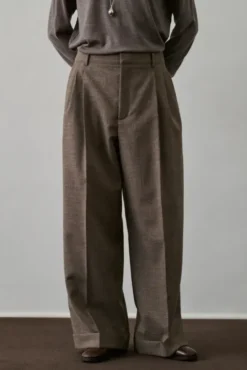 Watson Pant Brown/Ecru