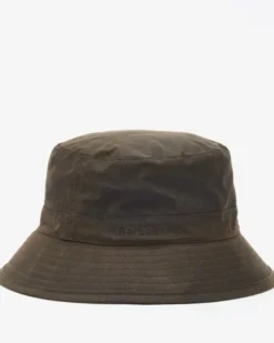 Wax Bucket Hat Olive