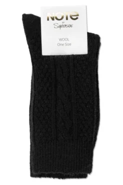 Wool Cable Black