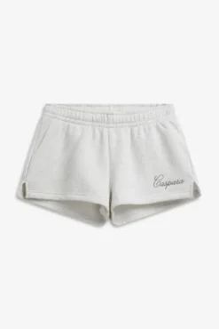 W. Racquet Club Shorts Grey Melange W. Dark Olive