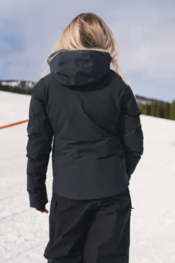 W Tryvann Light Down Jacket Dark Grey