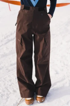 W Tryvann 3L Trousers Dark Brown