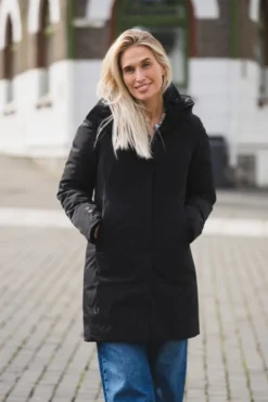 W White Heat Parka Black