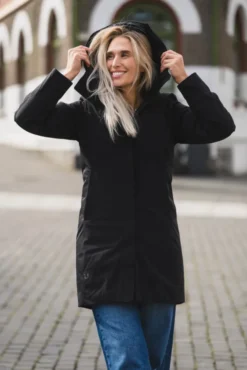 W White Heat Parka Black