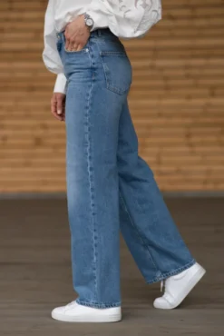 W Wide Jeans Light Blue