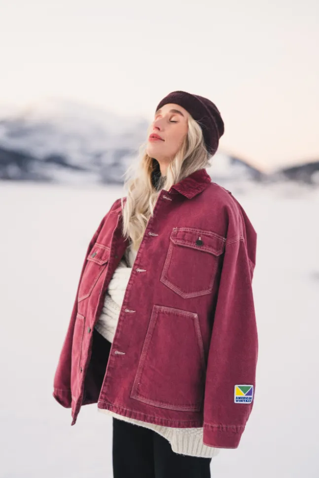 Ymobay Jacket Burgundy