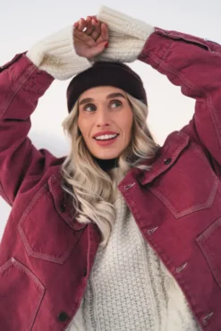 Ymobay Jacket Burgundy
