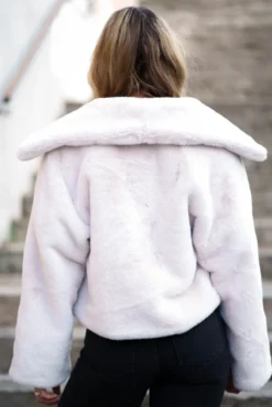 Yoneko Short Coat Haze