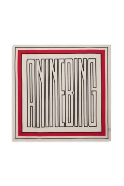 York Scarf Anine Bing Tango Red