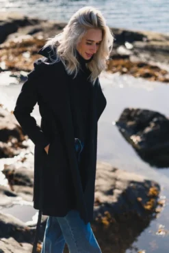 YR Coat New Black