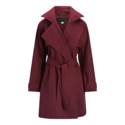 Yr'en Coat Wine Red