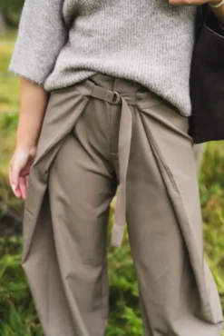 Zanya Structure Pants Taupe