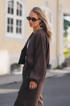Zein Esteriane Jacket Hot Fudge